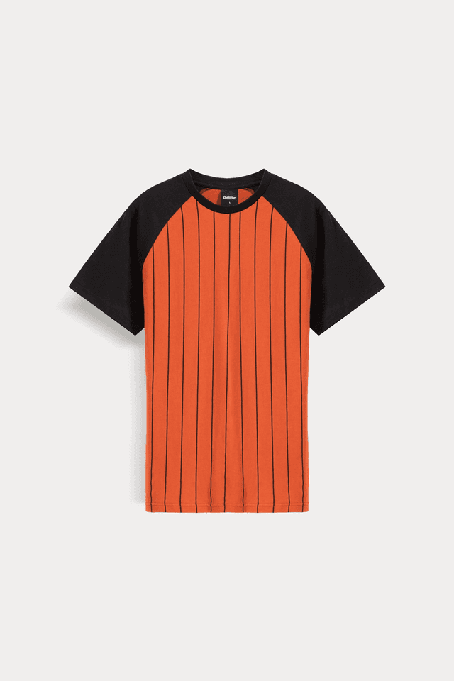 SLEEVE STRIPED T-SHIRT